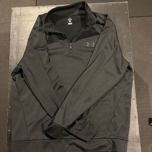Under Armour Men's Black Quarter-Zip Jacket